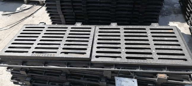 雷鸣镇球墨铸铁连体双篦展示